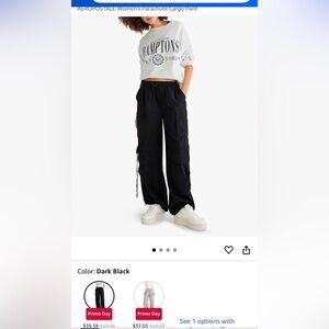 Aeropostale cargo parachute pants worn once size XS